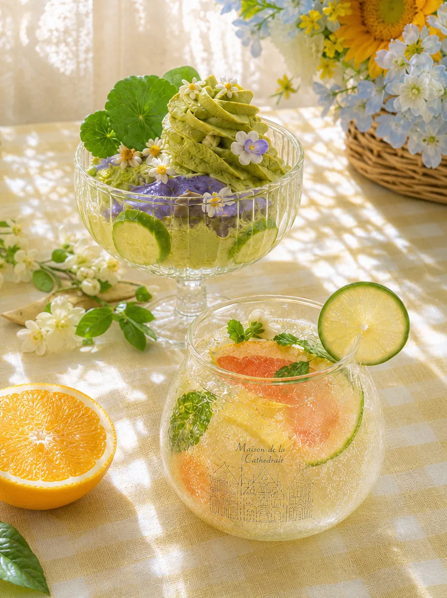 🍋🟩𓈒 𓂂 🫧 𓏸 𓈒🌵清爽茉莉青柠气泡水