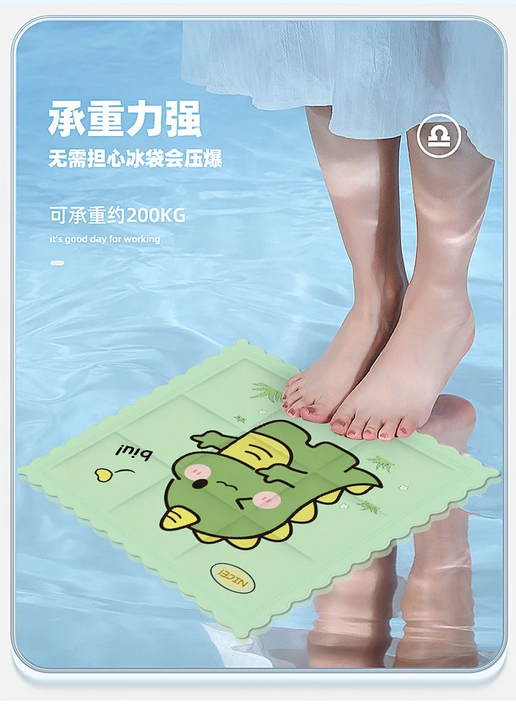 夏季冰垫卡通学生办公室冰凉坐垫凝胶宠物散热垫学生夏凉垫批发